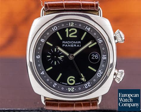 panerai radiomir gmt|panerai radiomir 1940 42mm.